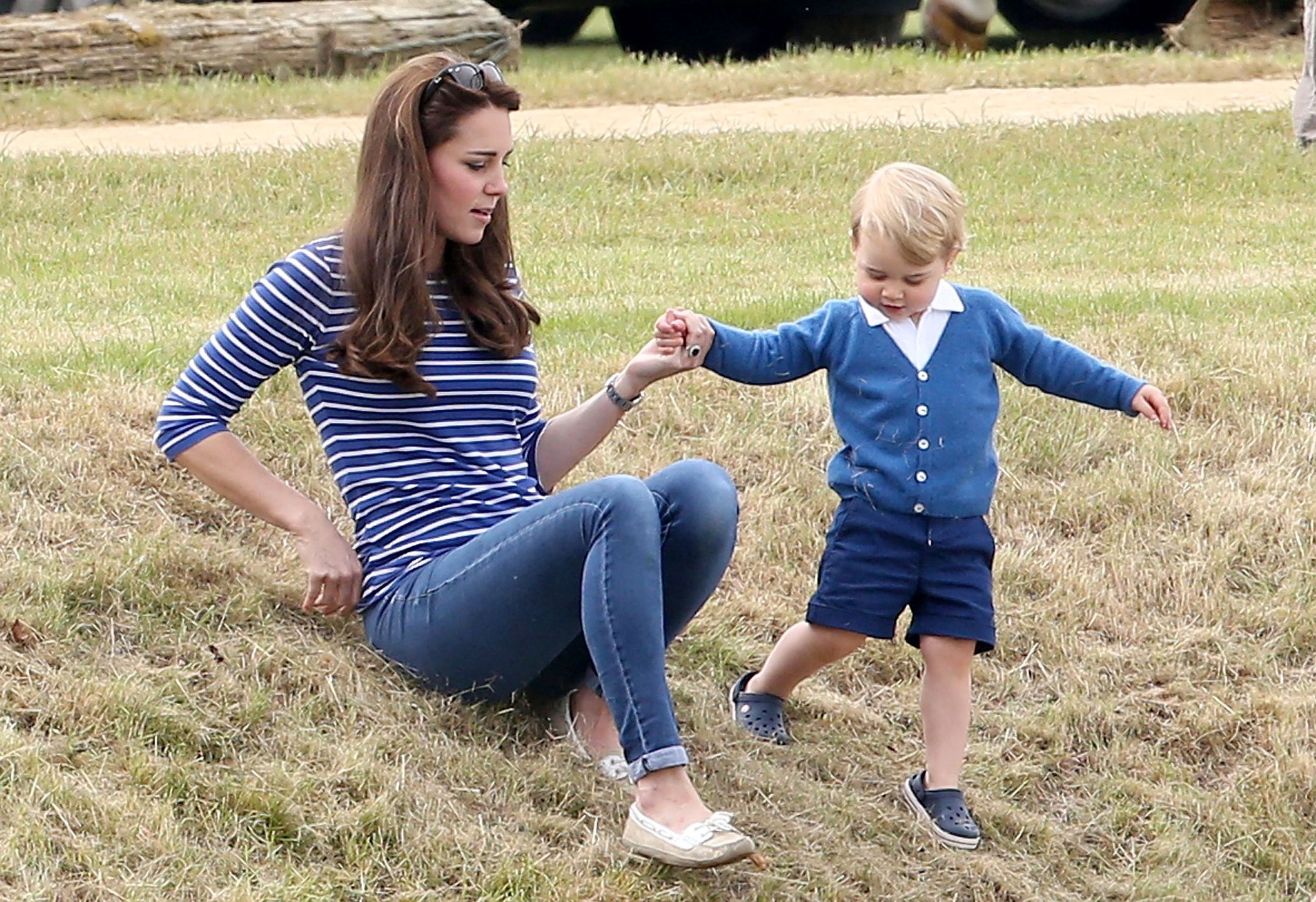 Kate Middleton i książę George