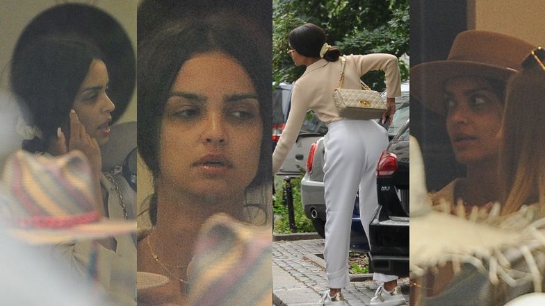 Klaudia El Dursi bez makijażu w poszukiwaniu letnich kapeluszy 