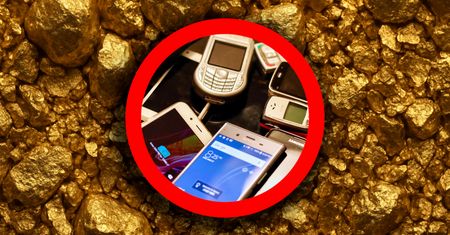 Złoto w twoim smartfonie. Znaleźli nowy sposób na jego wydobycie