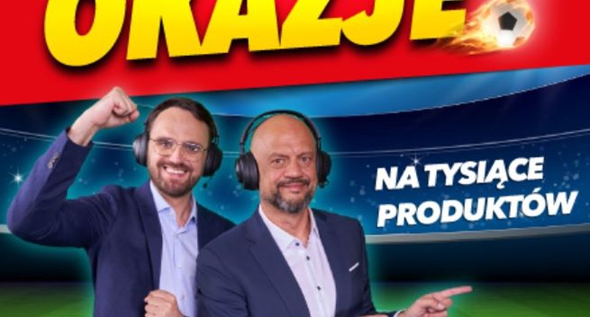 Komentatorzy piłkarscy TVP i Eleven Sports reklamują RTV Euro AGD