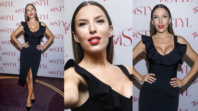 Stylowa Ewa Chodakowska prezentuje IMPONUJĄCY dekolt na gali "Doskonałość Roku Twojego Stylu" (ZDJĘCIA)