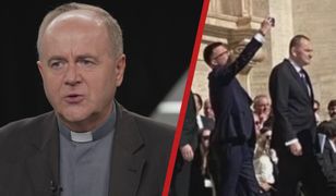 Ks. prof. Kobyliński o zachowaniu Hołowni w Watykanie. Krótko je skomentował