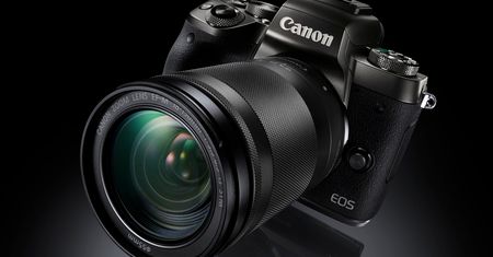 Canon EOS M5 – bezlusterkowiec z rozbudowaną ergonomią, Dual Pixel AF i wizjerem elektronicznym
