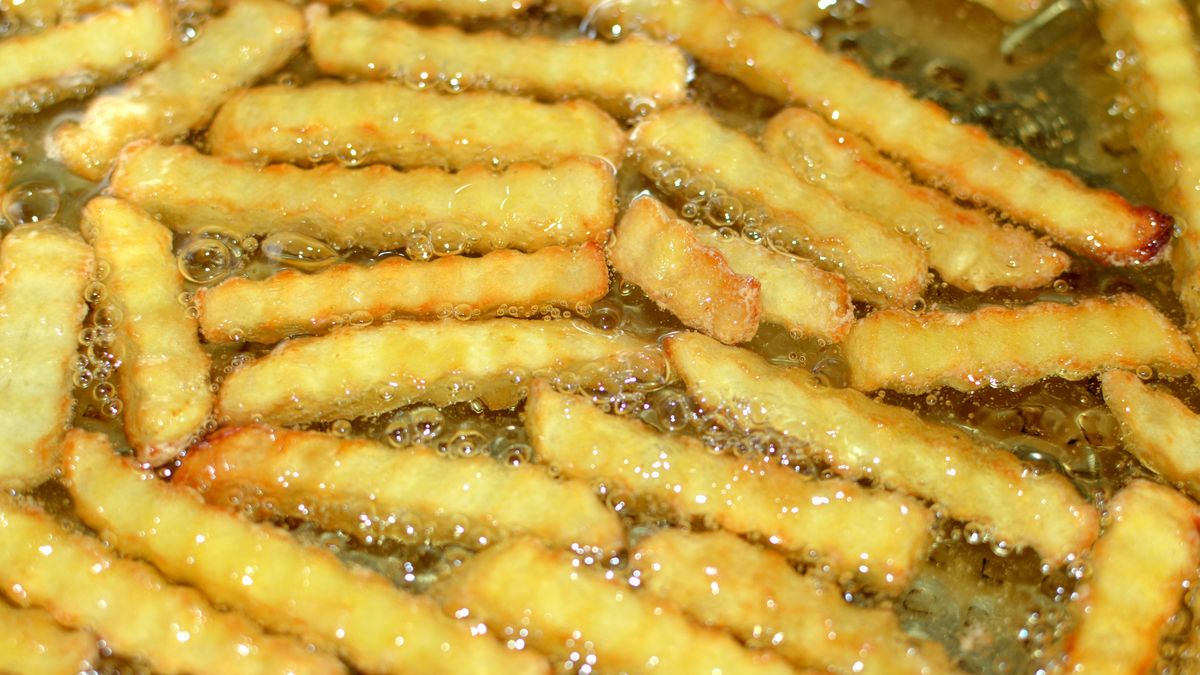 frytki, ziemniak, ziemniaki, smażone, smażony, olej