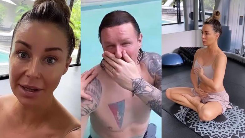 Małgorzata Rozenek i Radosław Majdan na wakacjach w Meksyku