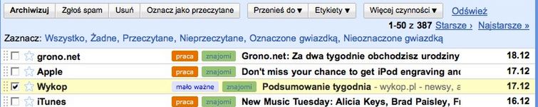 Jak dodać foldery w Gmail? 2