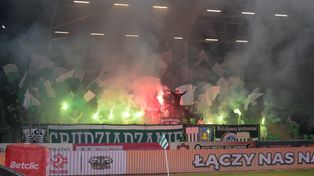 Na trybunach. Tak było na meczu Olimpia Grudziądz - Zagłębie Sosnowiec! Było mnóstwo emocji. Mamy zdjęcia kibiców