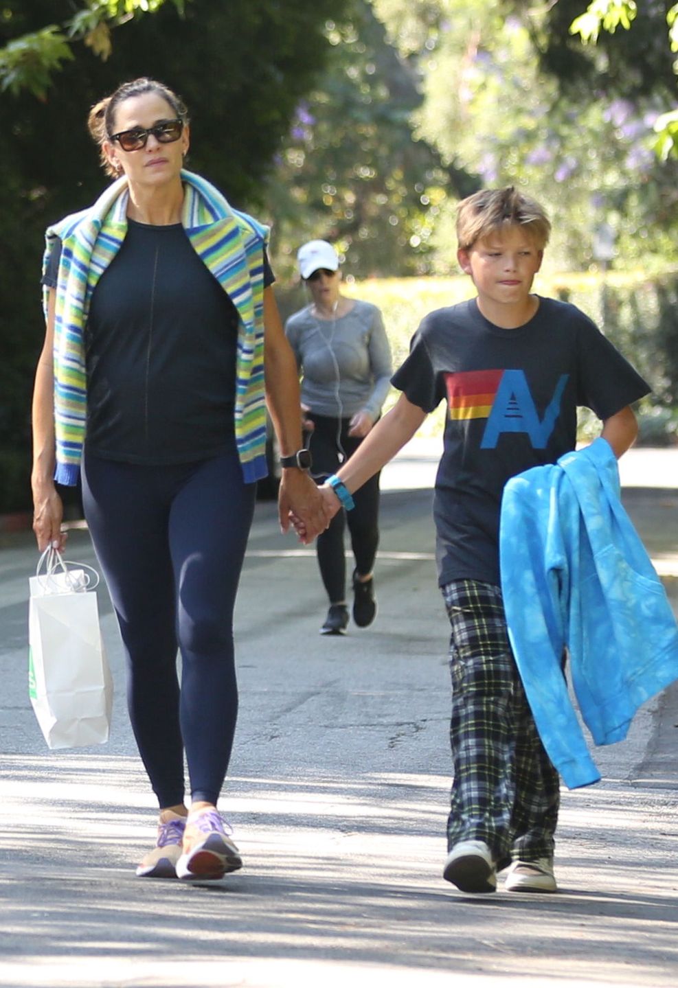 Jennifer Garner z synem Samuelem