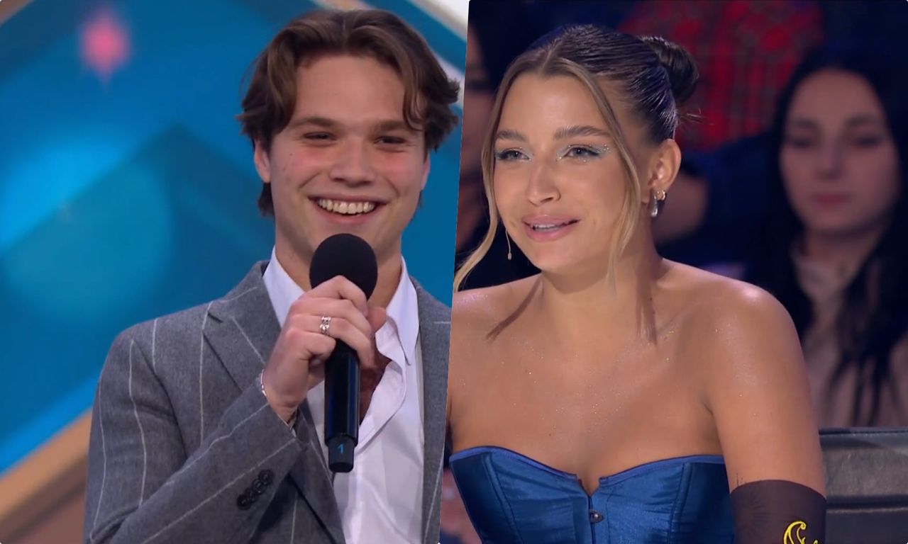 Młody wokalista zachwycił jury w "Mam talent!". "Julia płonie"