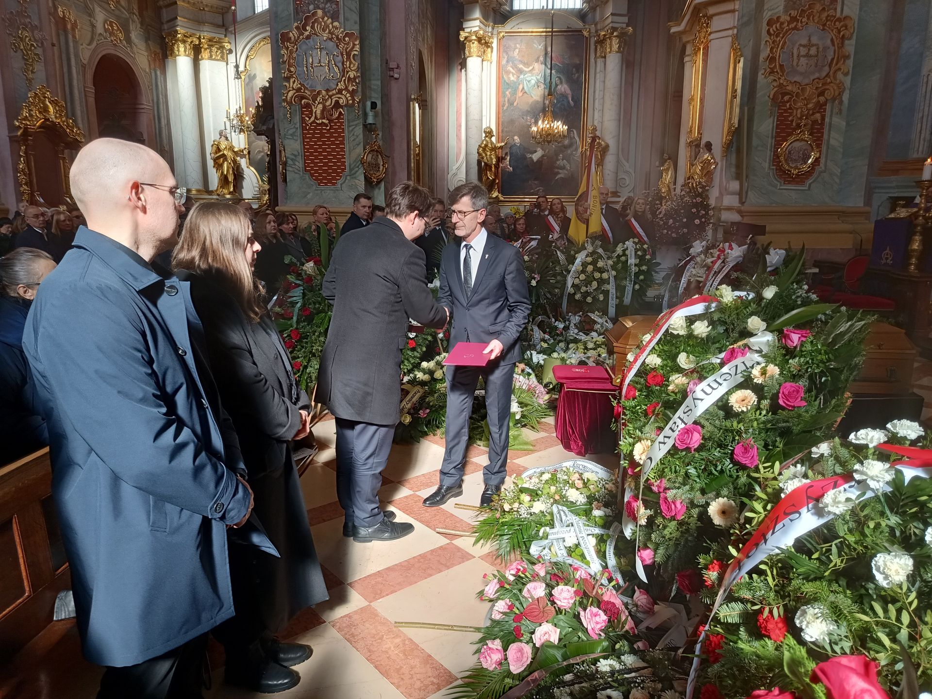 Pogrzeb prof. Elżbiety Starosławskiej