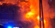 Warszawa: Pożar lokali usługowych na Bakalarskiej. Część jest w ogniu