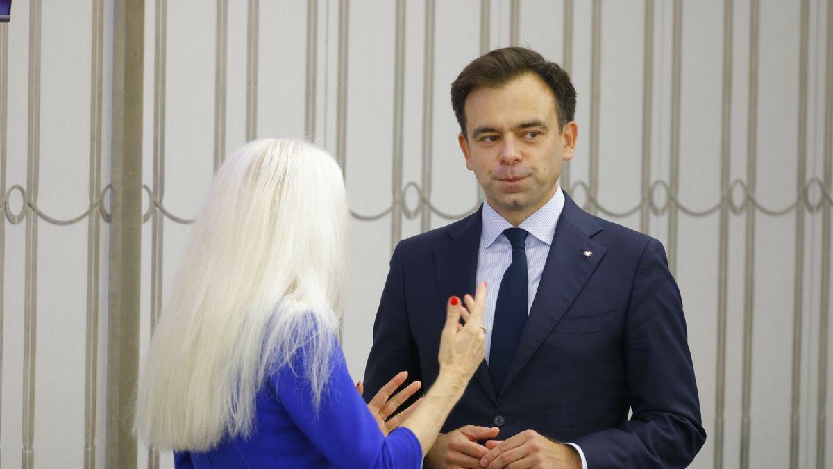 Minister finansów Andrzej Domański