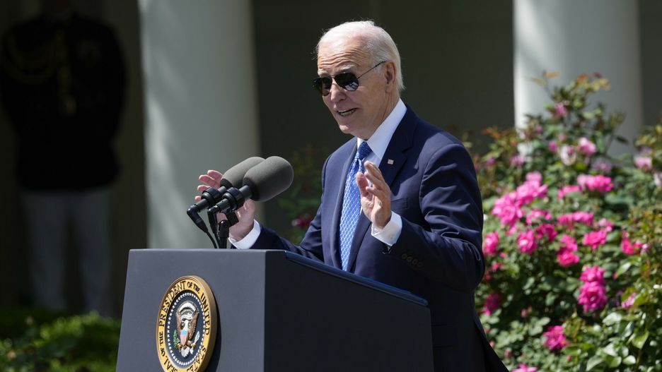 Temporary
President Joe Biden speaks during a ceremony honoring the Council of Chief State School Officers' 2023 Teachers of the Year in the Rose Garden of the White House, Monday, April 24, 2023 in Washington. (AP Photo/Susan Walsh)
Susan Walsh