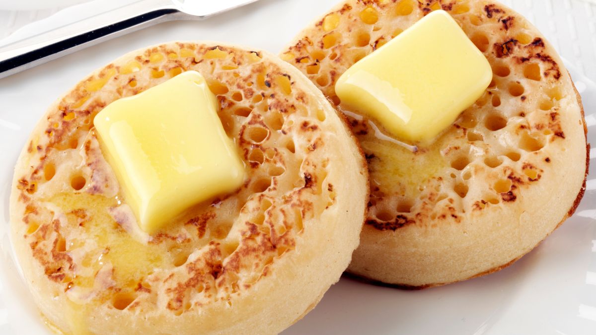 Angielskie bułeczki drożdżowe