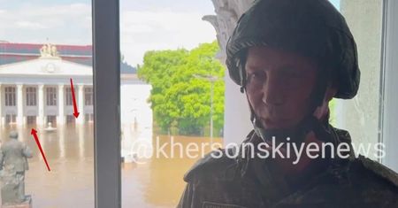 Cyrk w Nowej Kachowce. Okupant uspokajał, za nim zalało pałac