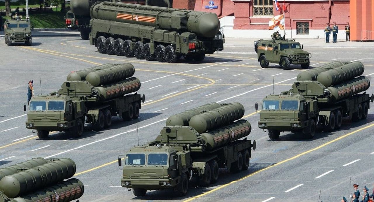 S-400 during the military parade