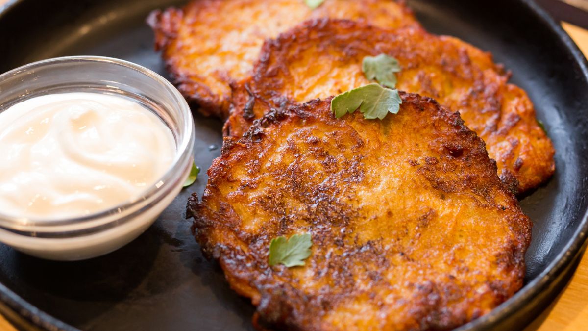 Placki ziemniaczane z piekarnika są zdrowsze niż zwykłe