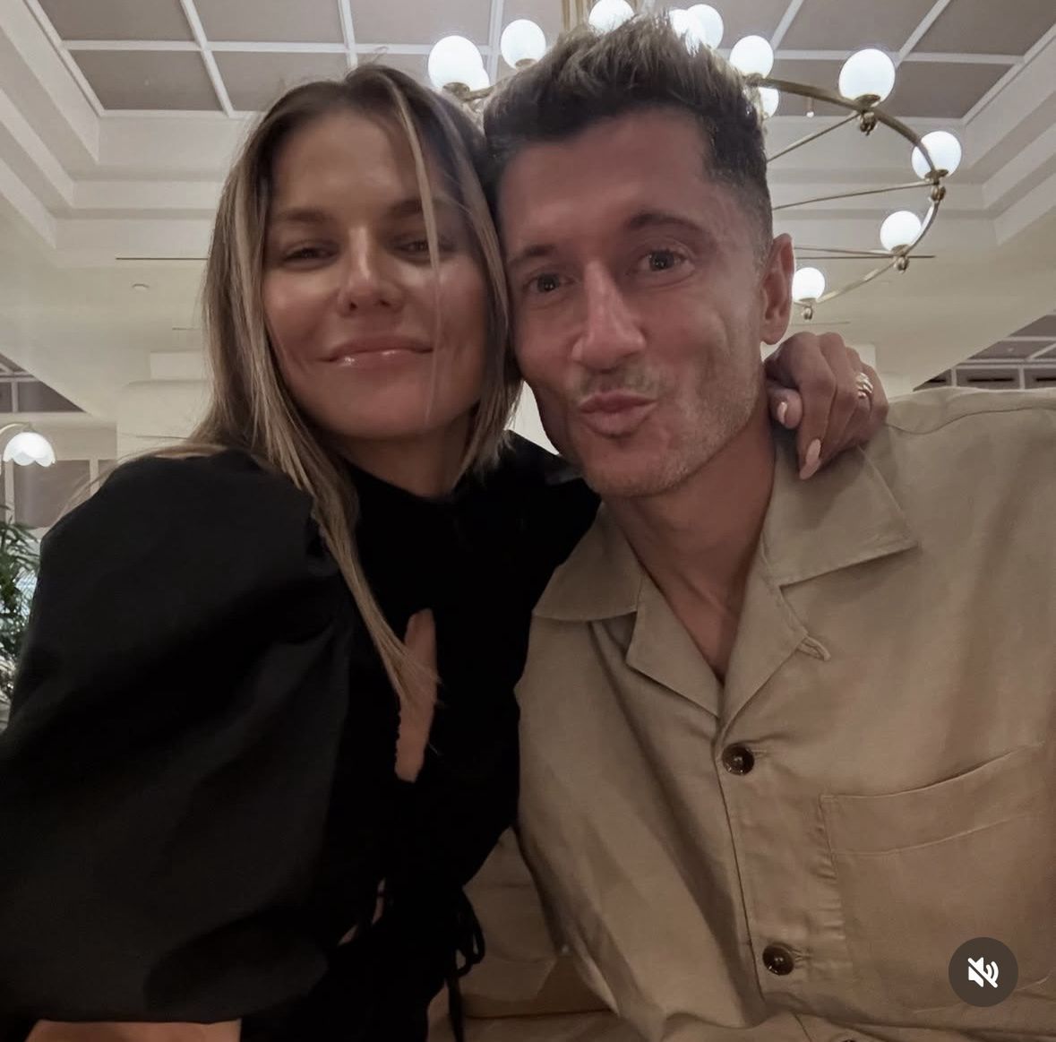 Anna i Robert Lewandowscy