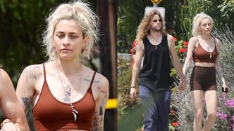 Paris Jackson udała się na romantyczny spacer z narzeczonym. Urocza z nich para?