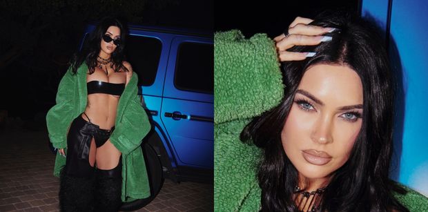 U Megan Fox bez zmian. Znów wrzuciła fotkę w RYZYKOWNEJ stylówce i wbiła byłym szpilę. Fajnie się odstawiła? (FOTO)