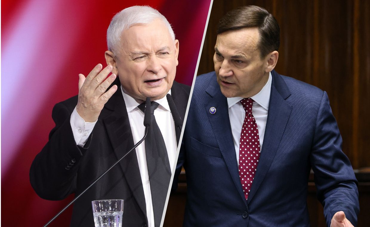 Kaczyński ogłasza kandydata PiS na komisarza UE. Gorzkie słowa Sikorskiego