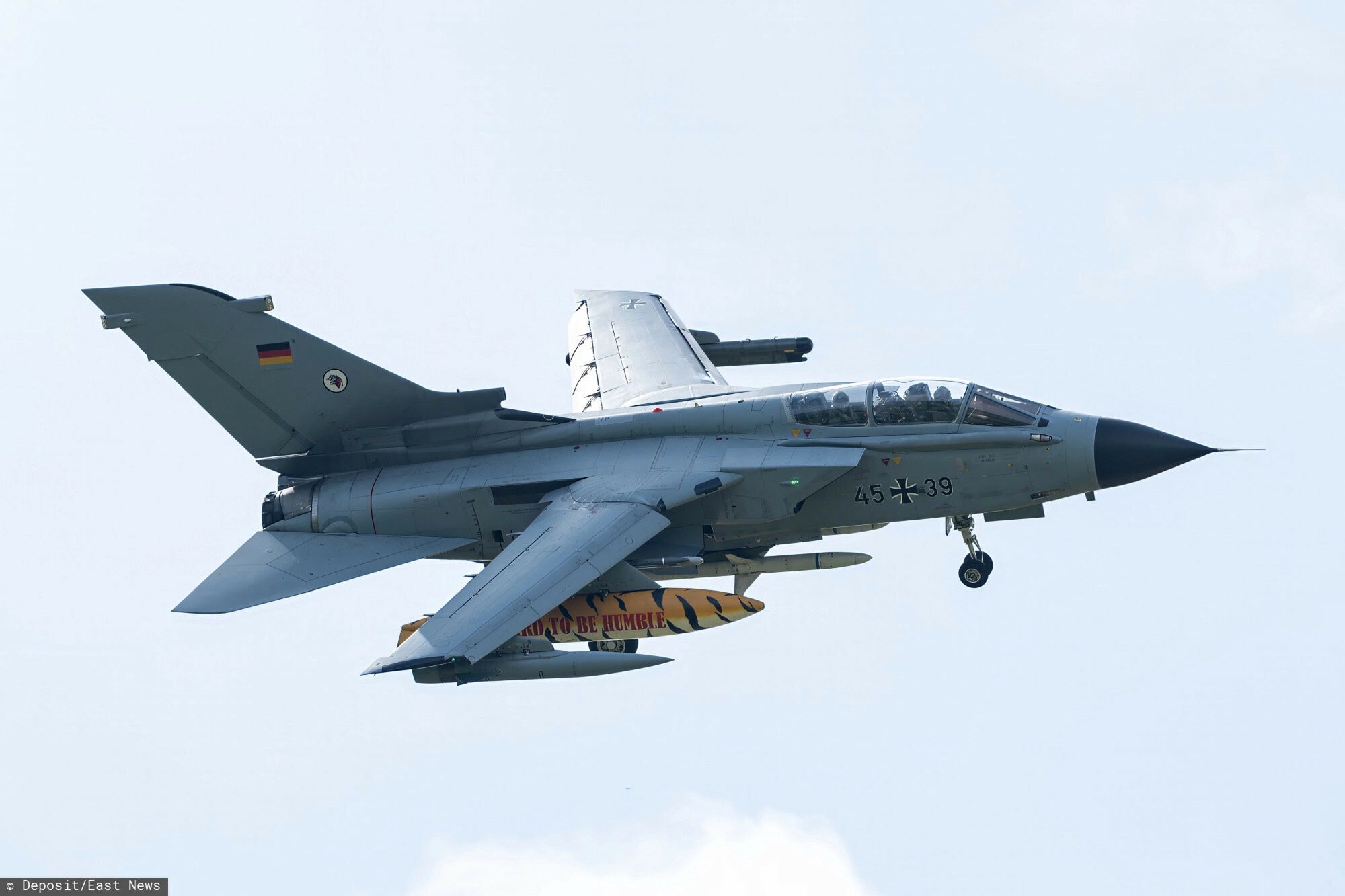 Deposit Photos 2024-07-23
Panavia Tornado of TLG 51 German Air Force arrives during The Royal International Air Tattoo 2024 Arrivals Day at RAF Fairford, Cirencester, United Kingdom, 18th July 2024