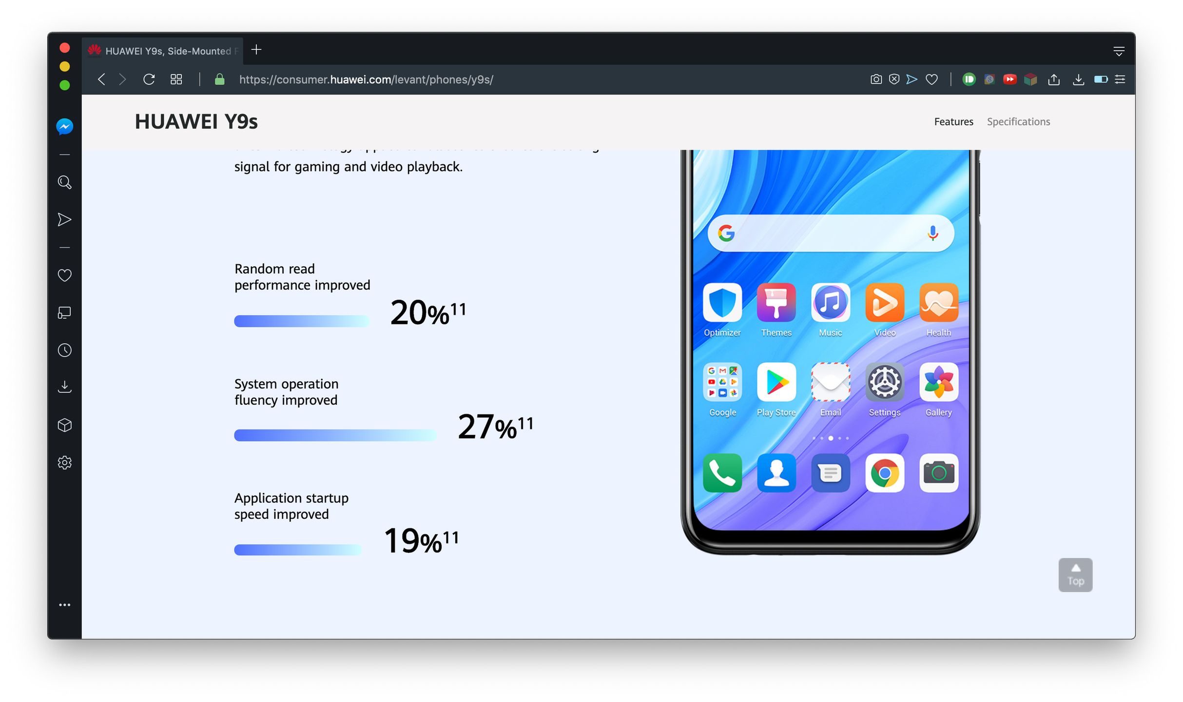 Huawei Y9s z usługami Google'a oficjalnie. Oto sposób Huaweia na ominięcie bana Trumpa 2