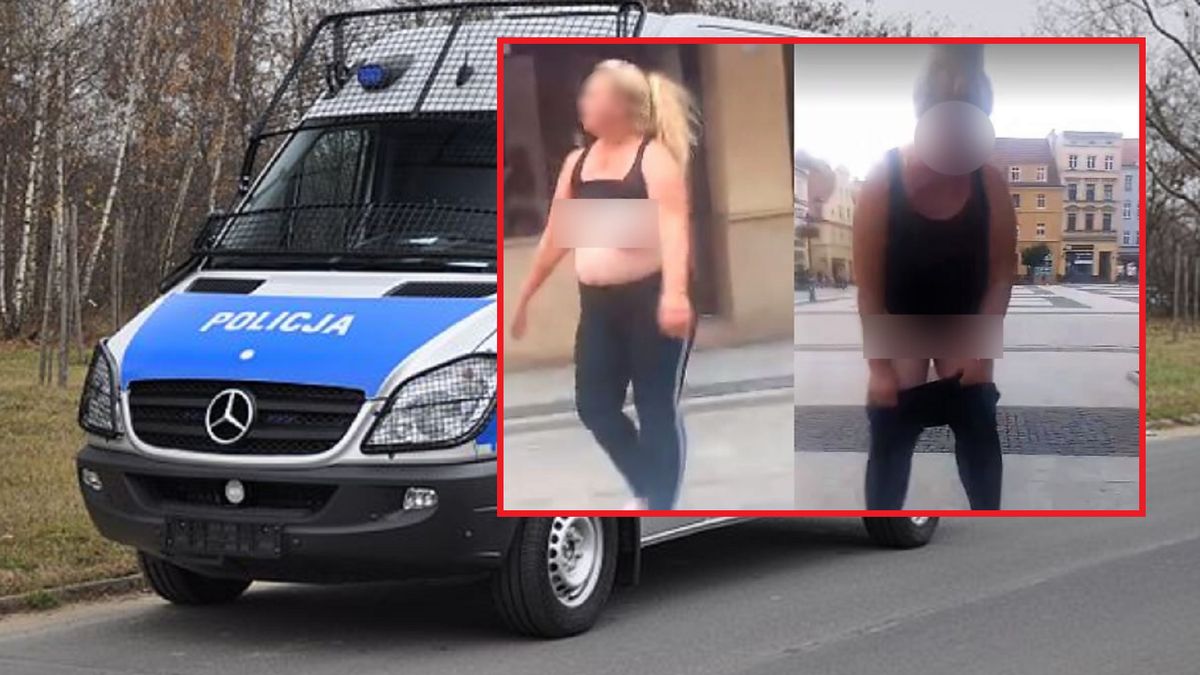 Ukrainka zaczepia przechodniów.