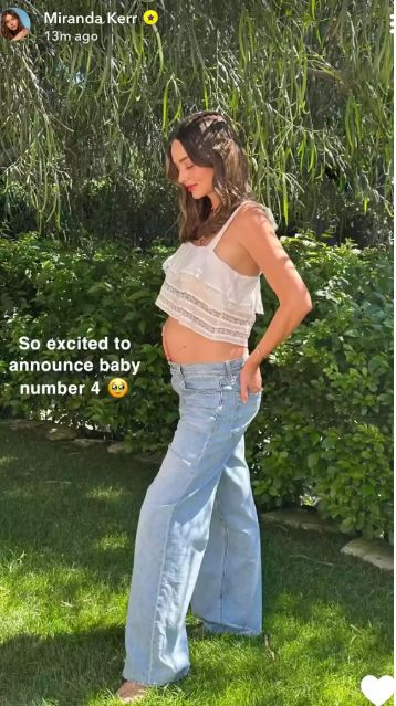 Miranda Kerr po raz kolejny jest w ciąży 