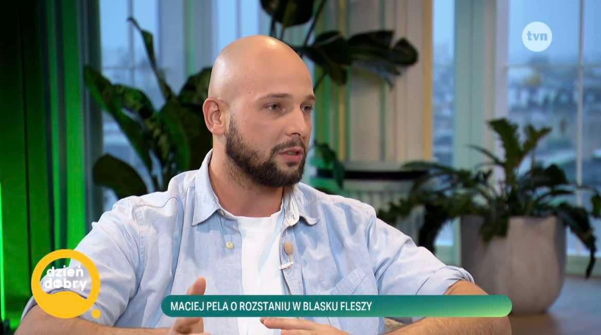 Maciej Pela udzielił wywiadu o rozstaniu z Agnieszką Kaczorowską