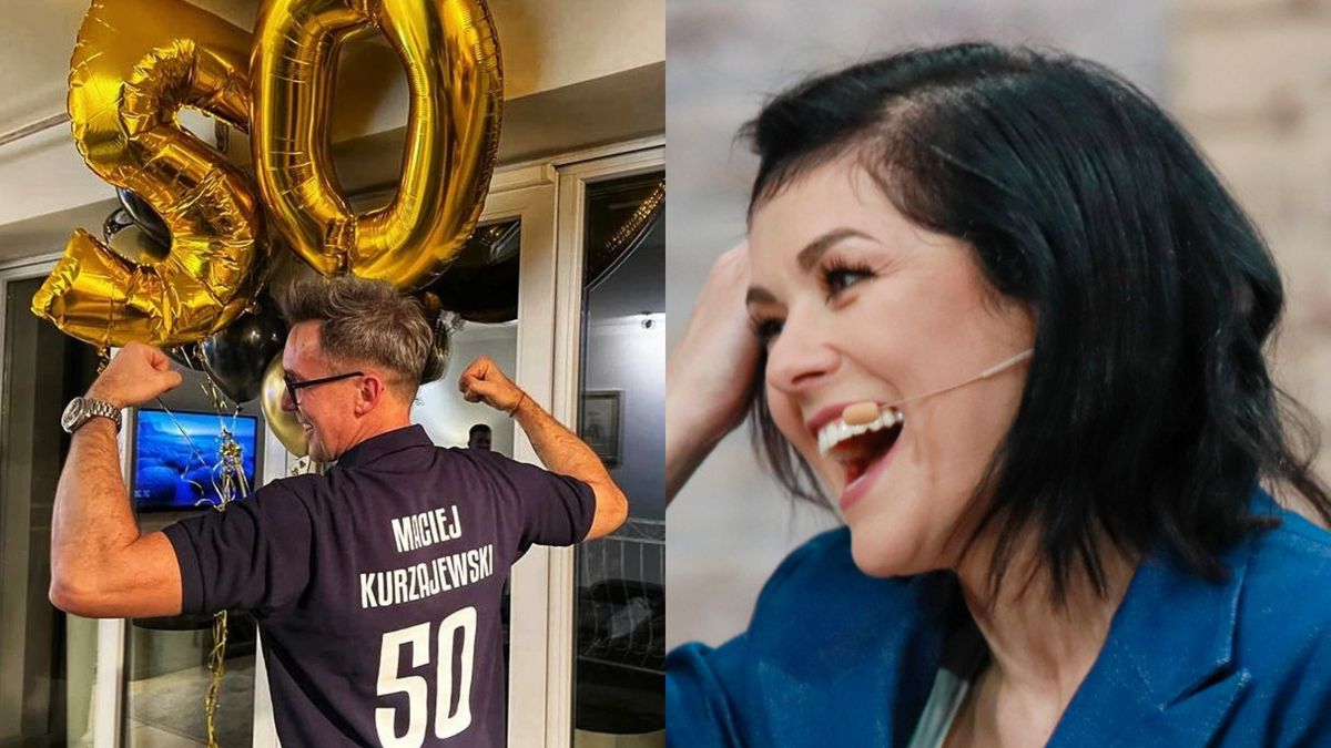 Maciej Kurzajewski świętował 50. urodziny przez tydzień. Katarzyna Cichopek nie oszczędzała na podarkach