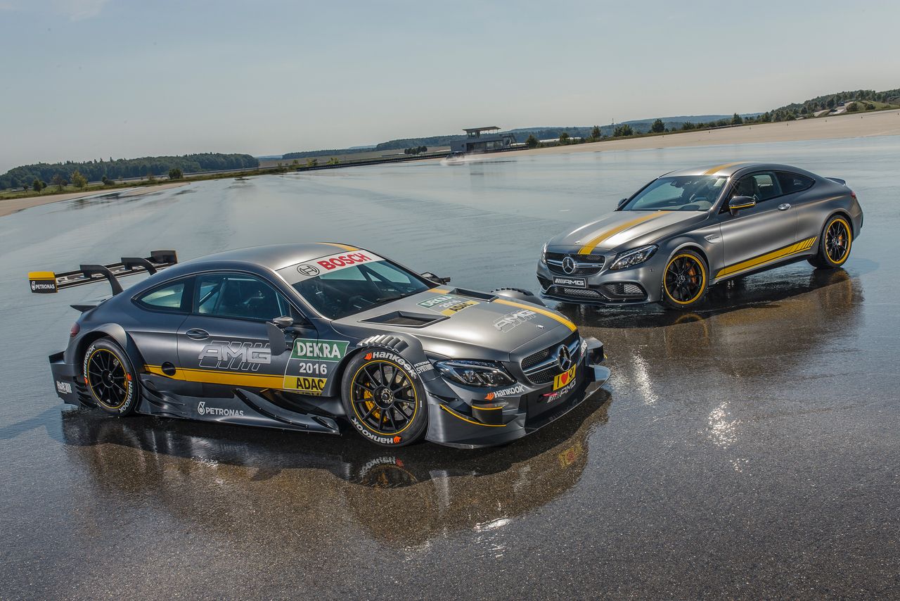 Mercedes-AMG C DTM oraz drogowy AMG C 63 Coupé Edition 1