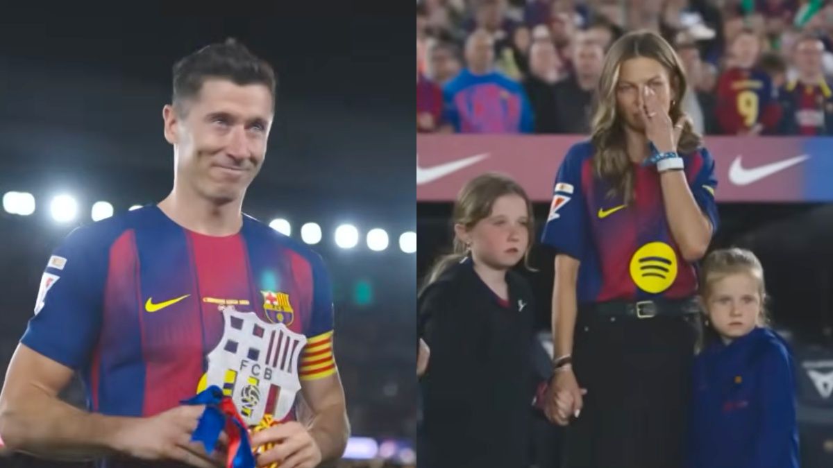 Robert Lewandowski, Anna, Klara i Laura Lewandowskie