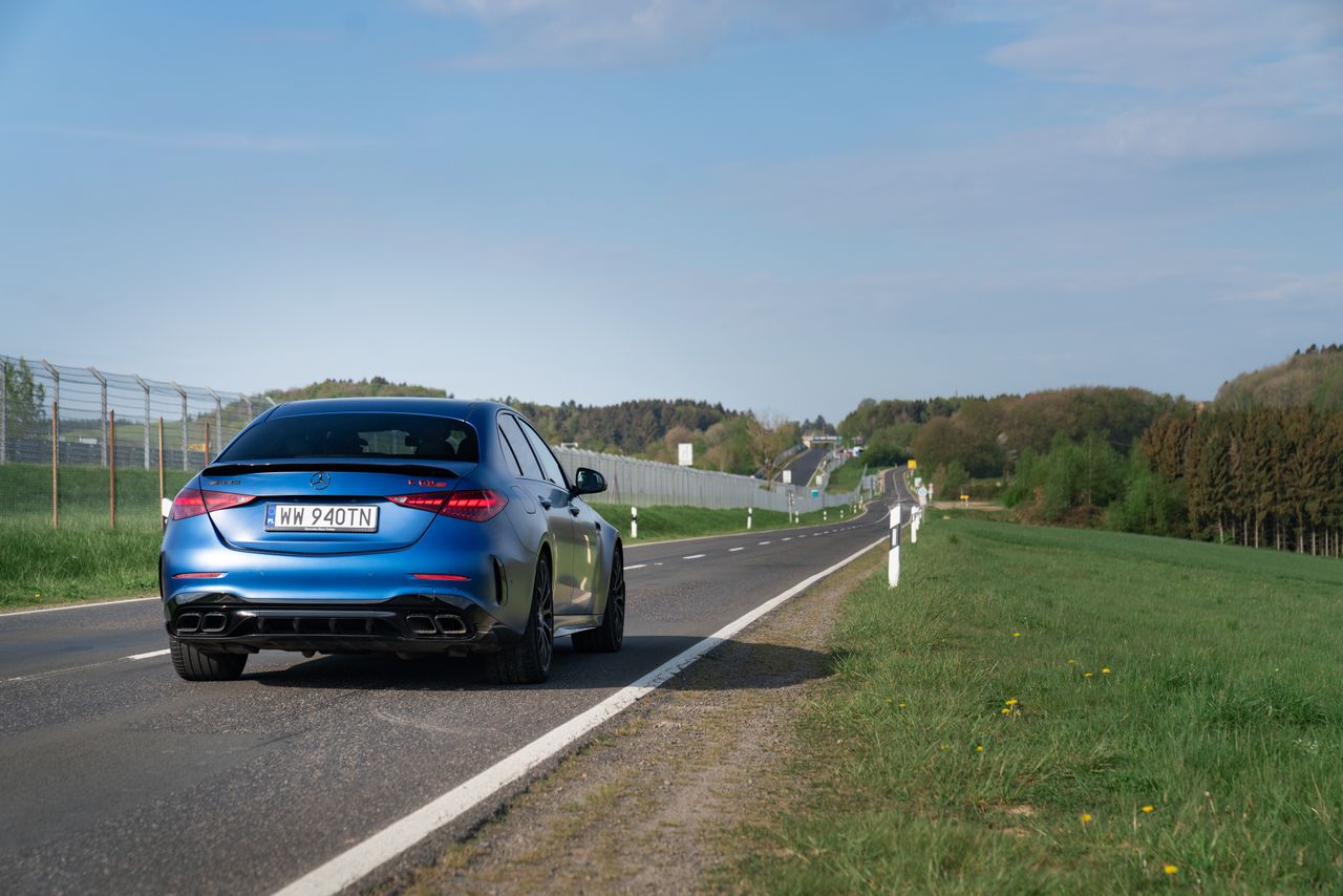 Mercedes-AMG C63 S E-Performance na Nürburgringu