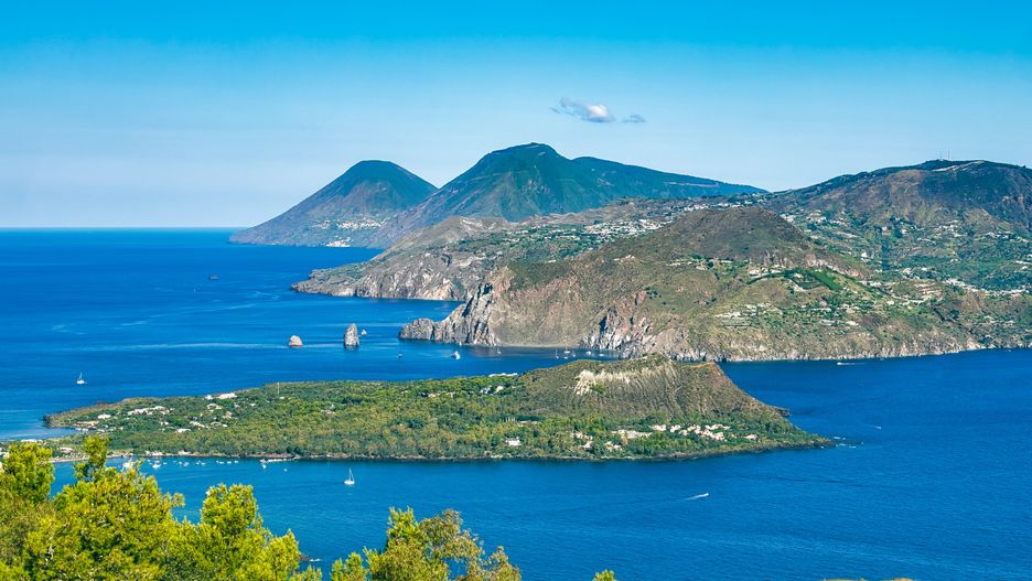 Widok na Vulcanello 
