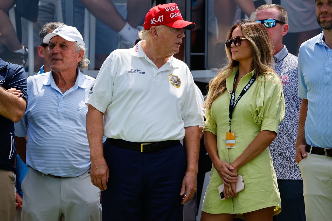 Jest mylona z Melanią. Trump nazywa ją piękną