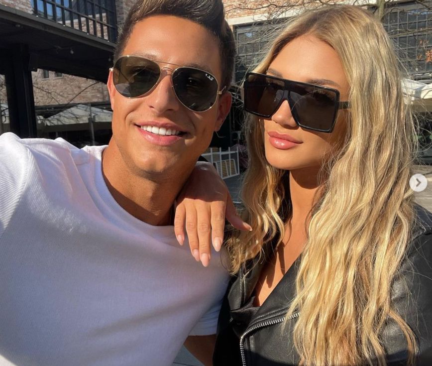 Mateusz i Caroline z "Love Island"