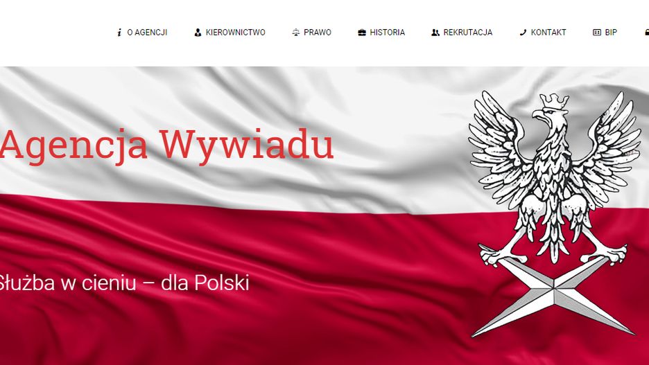 Strona internetowa Agencji Wywiadu pozostawia wiele do życzenia