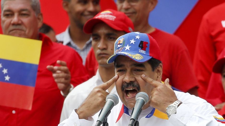 Wspierany przez Rosję prezydent Wenezueli Nicolas Maduro