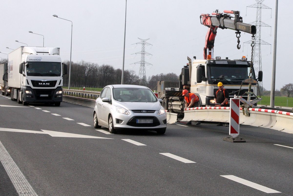 Remont na autostradzie A4 do połowy czerwca