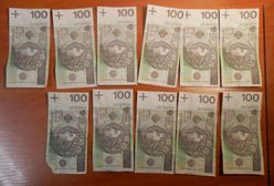 Fałszywe banknoty w polskim obiegu. Pijany raz po raz robił nimi zakupy