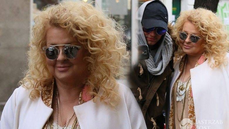 Magda Gessler wychodzi ze studia Dzień Dobry TVN