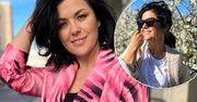 Kasia Cichopek ogłasza majówkę cudnym zdjęciem wśród wiosennego kwiecia. Internautka szybko sprowadziła ją na ziemię