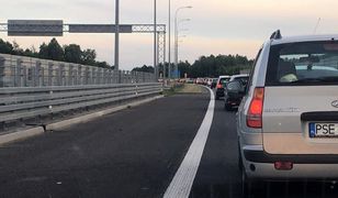 Wypadek na autostradzie A1. Droga jest już odblokowana