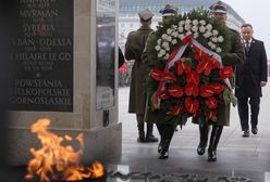 11 listopada. Uroczystości na pl. Piłsudskiego w Warszawie