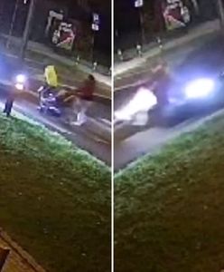 Weszli z dzieckiem w wózku na pasy. Auto się nie zatrzymało