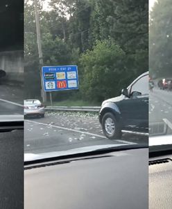 Pieniądze spadły z nieba. 175 tys. dolarów w gotówce na autostradzie