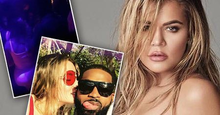 Skandal przed porodem Khloé Kardashian! Wyciekł film z namiętnymi scenami jej partnera. Bezceremonialnie obmacywał inną kobietę [WIDEO]