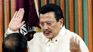 Joseph Estrada w sądzie