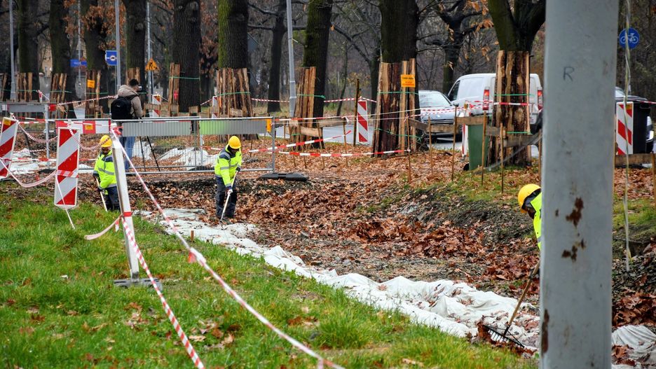 Wrocław. Robotnicy powracają na Biskupin. Torowisko ma być gotowe do końca lutego